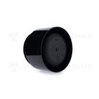 Plastic Jar | Straight Sided Plastic Jars - Black | 63mm - 3oz - 385 Count Plastic Jar Biohazard Inc   
