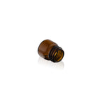 Glass Vial | Amber Glass Vial | 13mm - 1/5 Dram - 144 Count Glass Vial Biohazard Inc  