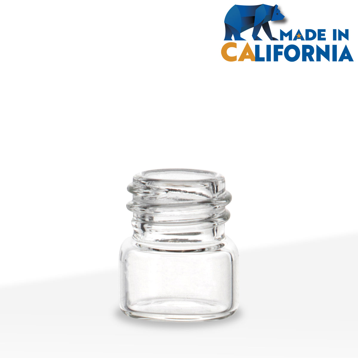 American Glass Vial | Oil Vial 13/425 Thread | 17mm - Clear - 144 Count VC131517 Biohazard Inc