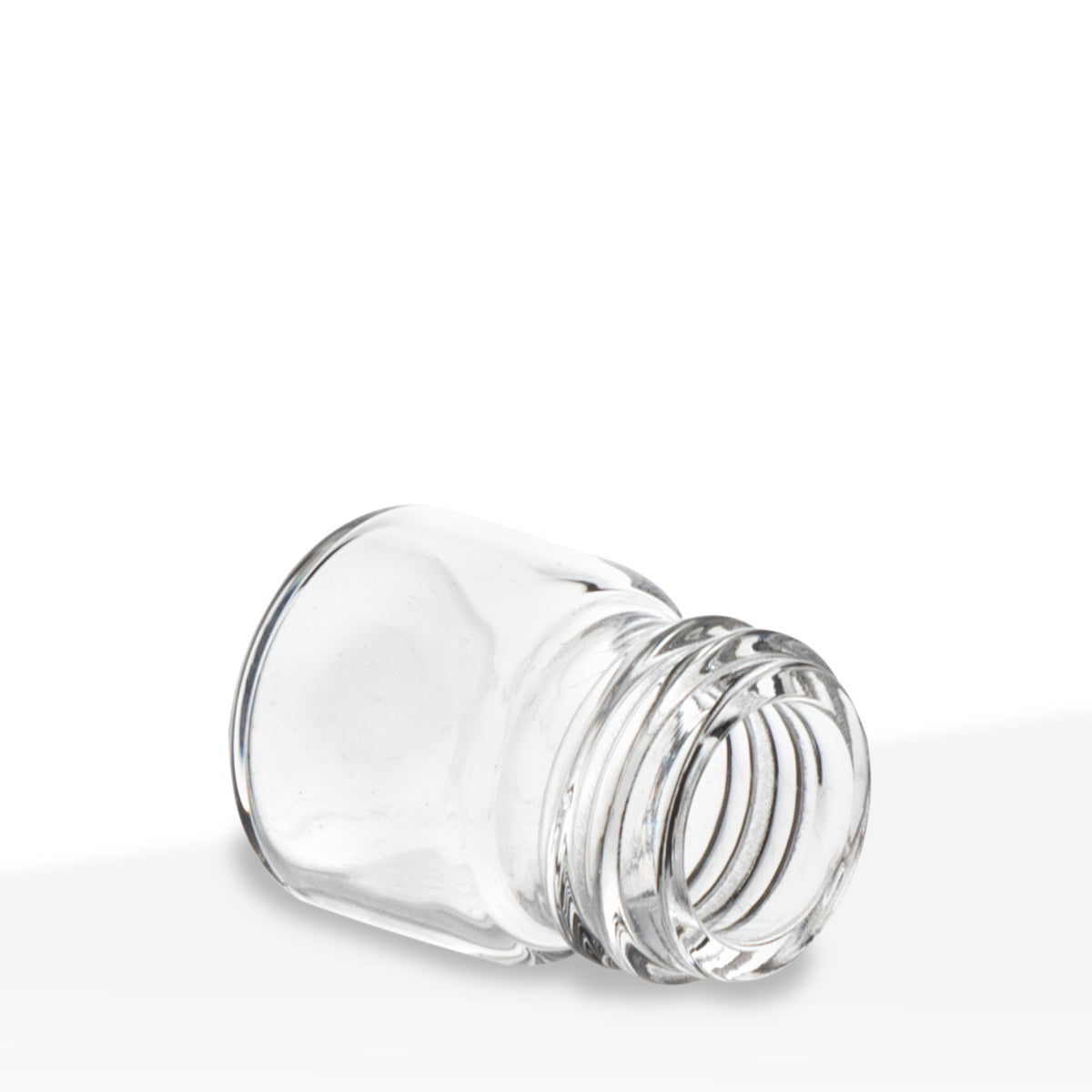 American Glass Vial | Oil Vial 13/425 Thread | 19mm - Clear - 144 Count VC131519 - Biohazard Inc