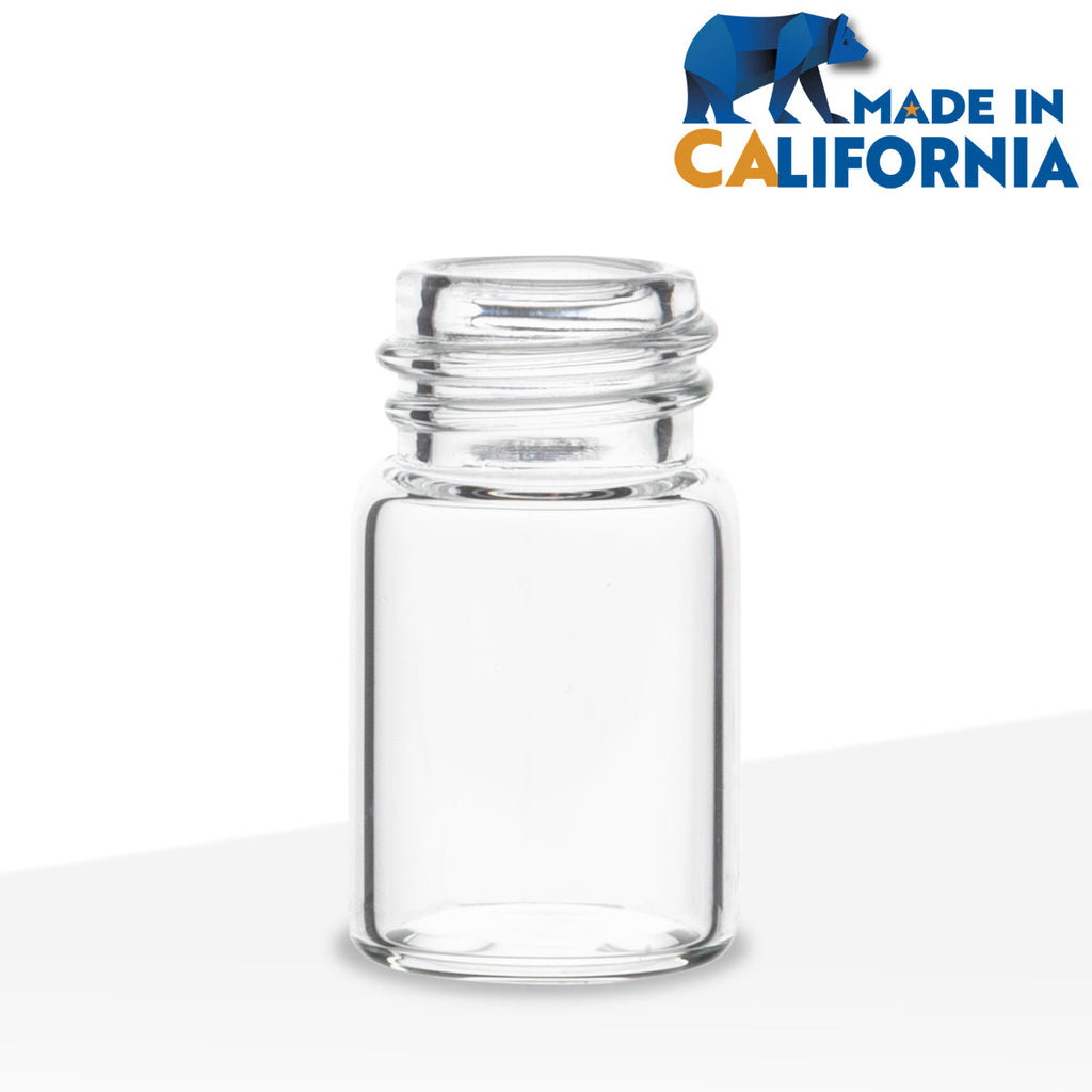 Glass Vial| Clear Glass Vial|  13mm - 2mL - 144 Count Biohazard Inc