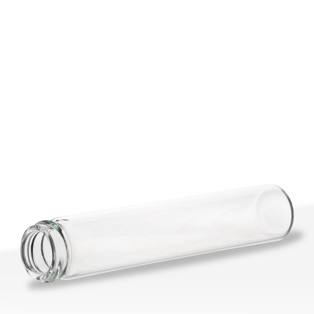 American Glass Vial | Pre-Roll Tube 20/400 Thread | 120mm - Clear - 240 Count Biohazard Inc