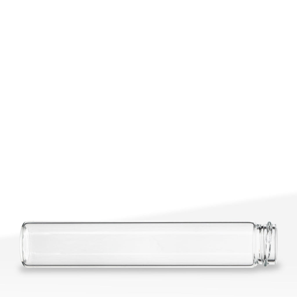 American Glass Vial | Pre-Roll Tube 20/400 Thread | 120mm - Clear - 240 Count Biohazard Inc