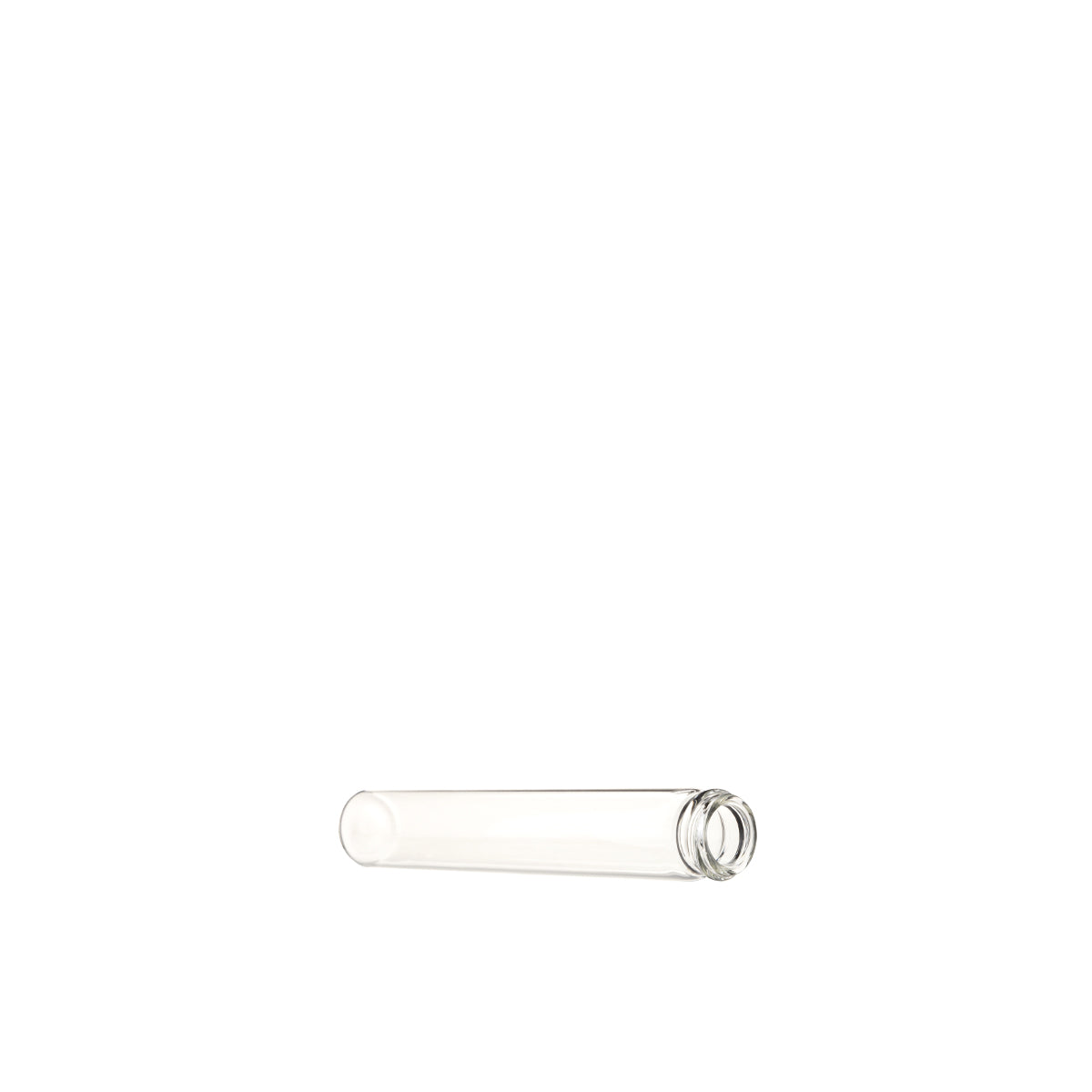 Glass Vial | Clear Glass Pre-Roll Tube | 20mm - 125mm - 240 Count Glass Vial Biohazard Inc   