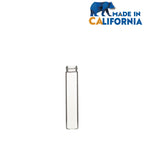 Glass Vial | Clear Glass Pre-Roll Tube | 22mm - 110mm - 203 Count Glass Vial Biohazard Inc   