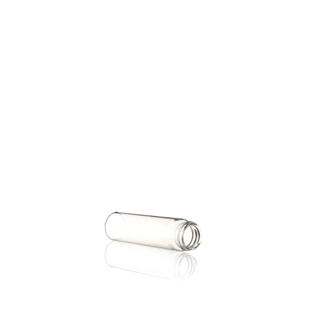 Glass Vial | Clear Glass Pre-Roll Tube | 22mm - 95mm - 169 Count Glass Vial Biohazard Inc   