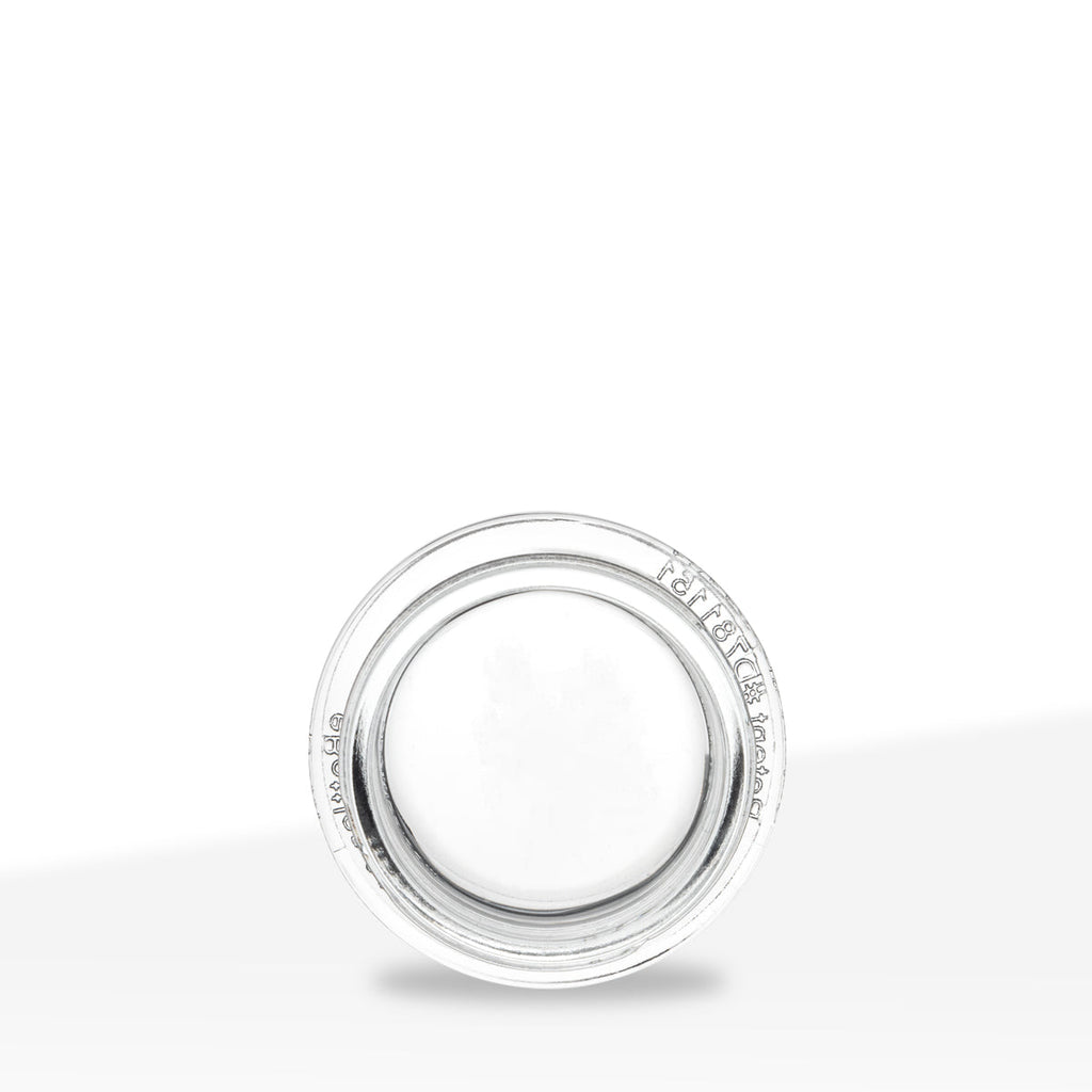 Concentrate Container | Thick Glass Jar | 53mm - 15mL - 60 Count - Biohazard Inc