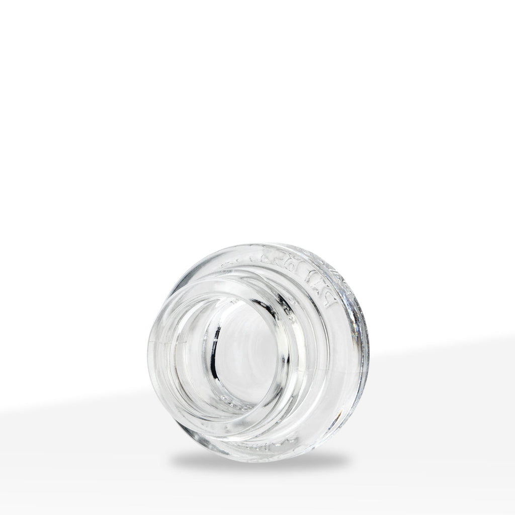 Concentrate Containers | Glass Concentrate Jars - Clear | 28mm - 5mL - 126 Count - Biohazard Inc