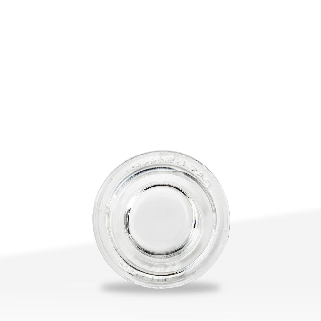 Concentrate Containers | Glass Concentrate Jars - Clear | 28mm - 5mL - 126 Count - Biohazard Inc