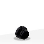 Concentrate Containers | Glass Concentrate Jars - Glossy Black | 28mm - 5mL - 264 Count Concentrate Container Biohazard Inc   