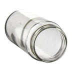 Glass Jars | Straight Sided 63/400 Thread | 16oz - Clear - 12 Count