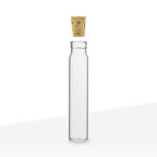 Clear Glass Vials with Corks | 120mm | 240 Count Biohazard Inc