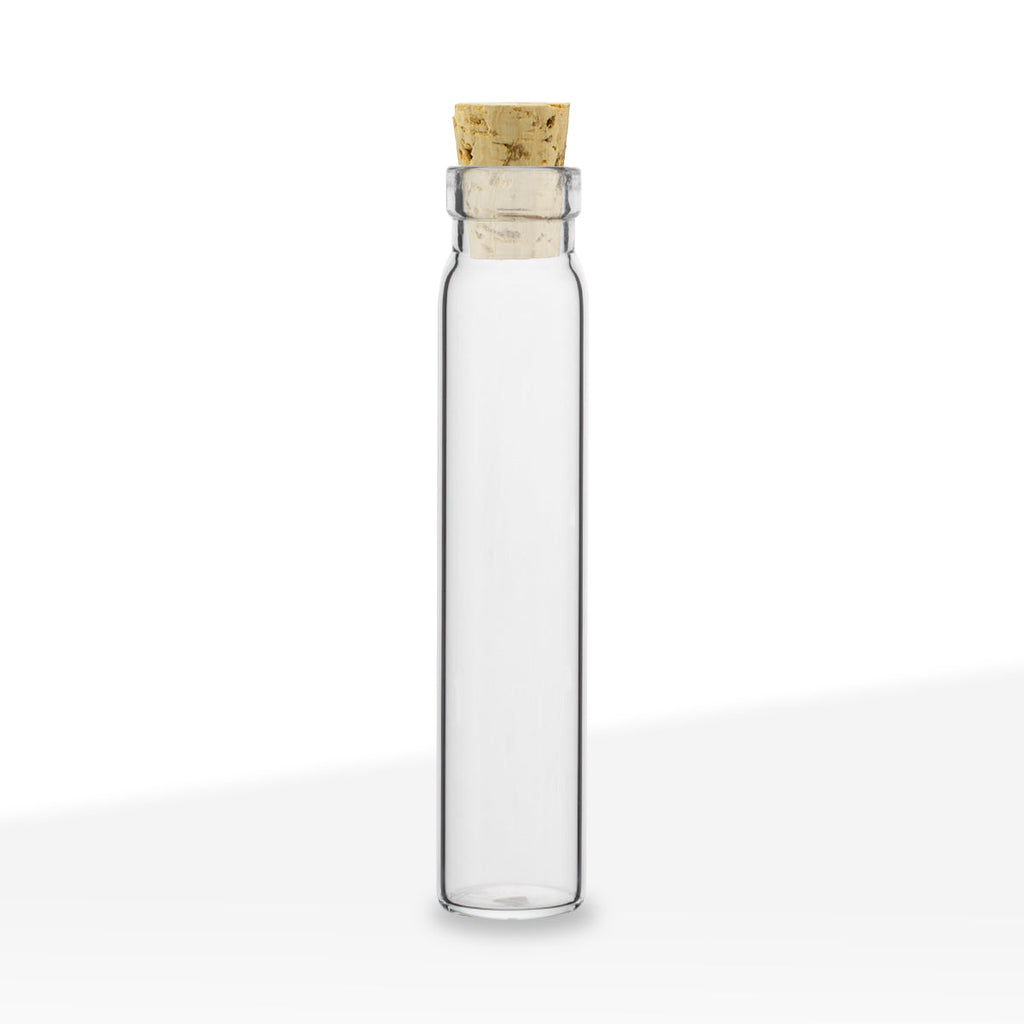 Clear Glass Vials with Corks | 120mm | 240 Count Biohazard Inc