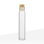 Clear Glass Vials with Corks | 120mm | 240 Count Biohazard Inc