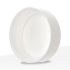 Glass Concentrate Jar | Child Resistant Thick Round Base w/ Caps | 7mL - White - 160 Count - Biohazard Inc
