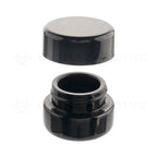 Child Resistant | UV Glass Concentrate Jar w/ Caps | 5mL - 300 Count  Biohazard Inc   