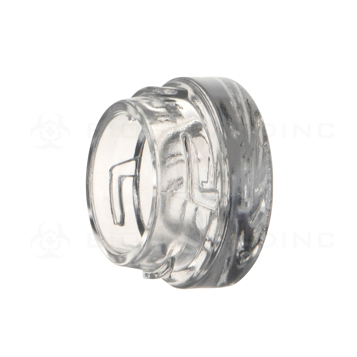 Highlock Concentrate Jar | Child Resistant Concentrate Jar with Built in Carb Cap | 5ml - Various Colors - 50 Count Concentrate Container Highlock Clear  