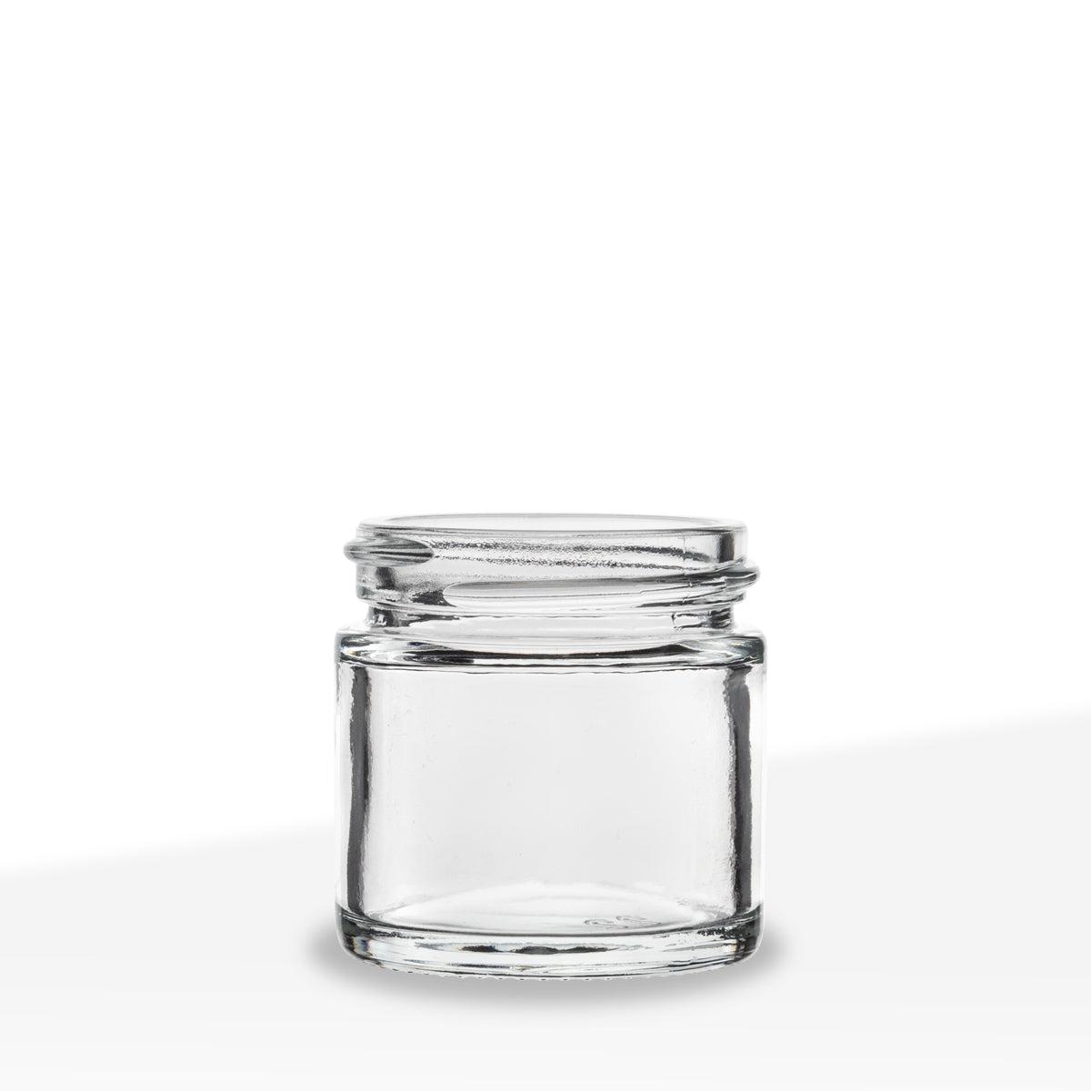 Glass Jar | Straight Side Glass Jar | 43mm - 1 oz - 160 Count Biohazard Inc