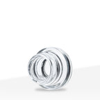 Concentrate Containers | Thick Glass Concentrate Jars - Clear | 28mm - 5mL - 504 Count - Biohazard Inc