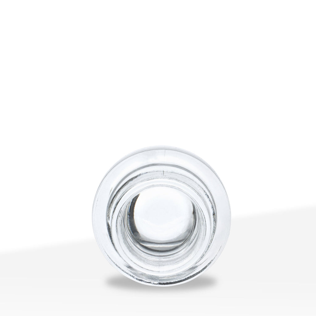 Concentrate Containers | Thick Glass Concentrate Jars - Clear | 28mm - 5mL - 504 Count - Biohazard Inc