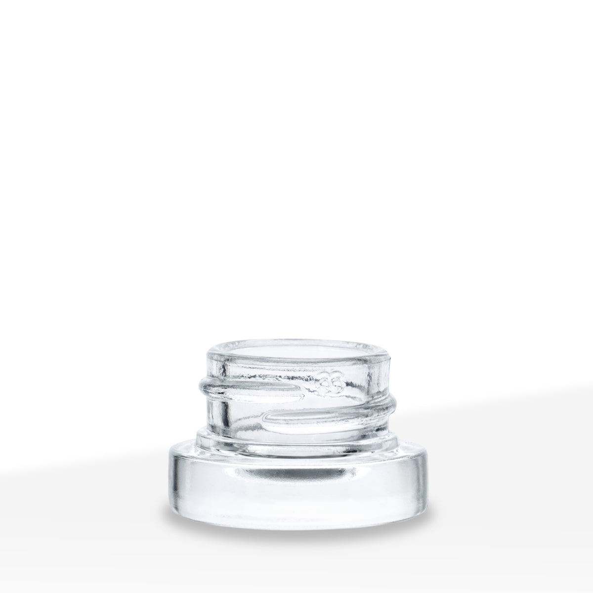 Concentrate Containers | Thick Glass Concentrate Jars - Clear | 28mm - 5mL - 504 Count - Biohazard Inc