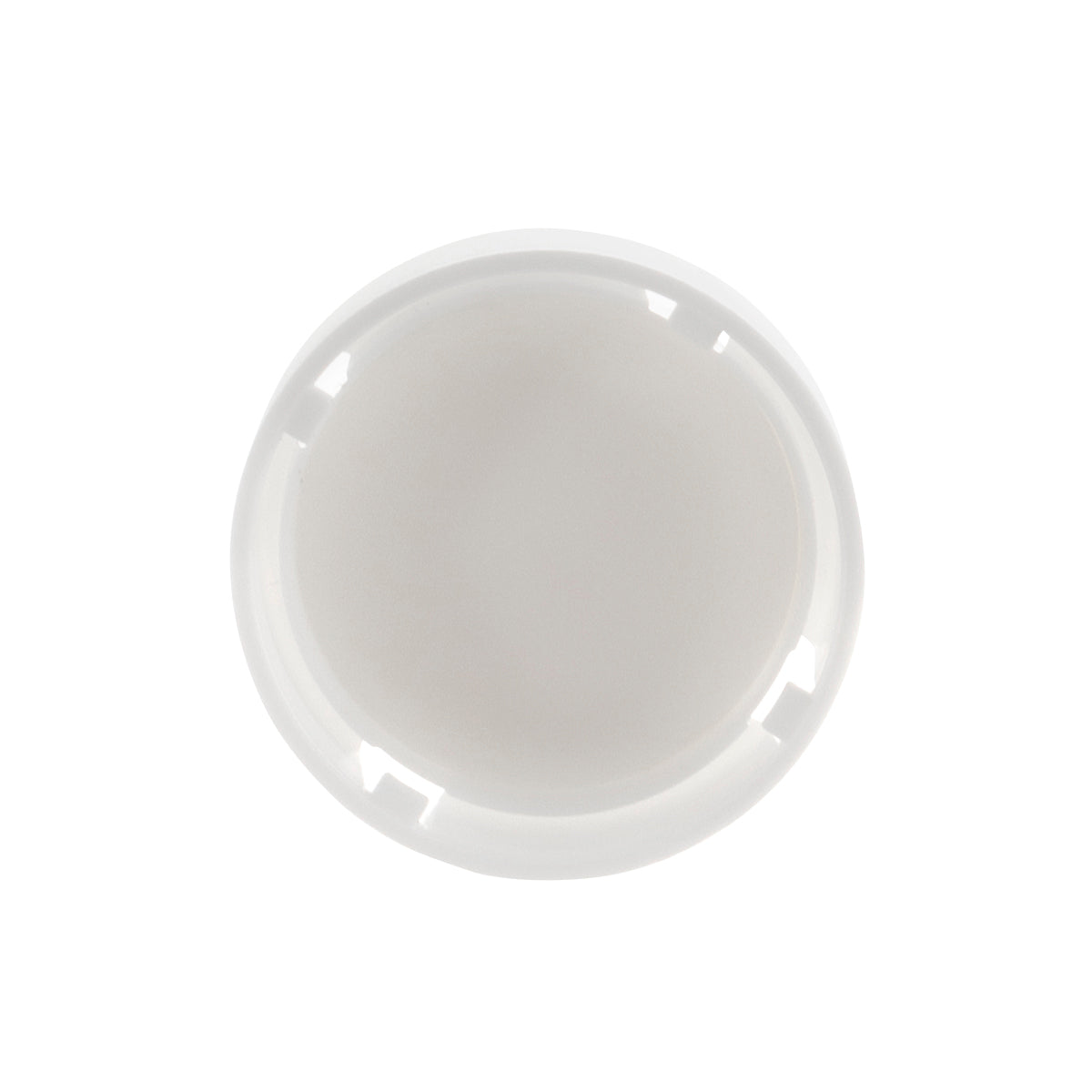 Highlock Child Resistant Plastic Caps | Supercell w/ PE Liner | 5ml - White - 50 Count - Biohazard Inc