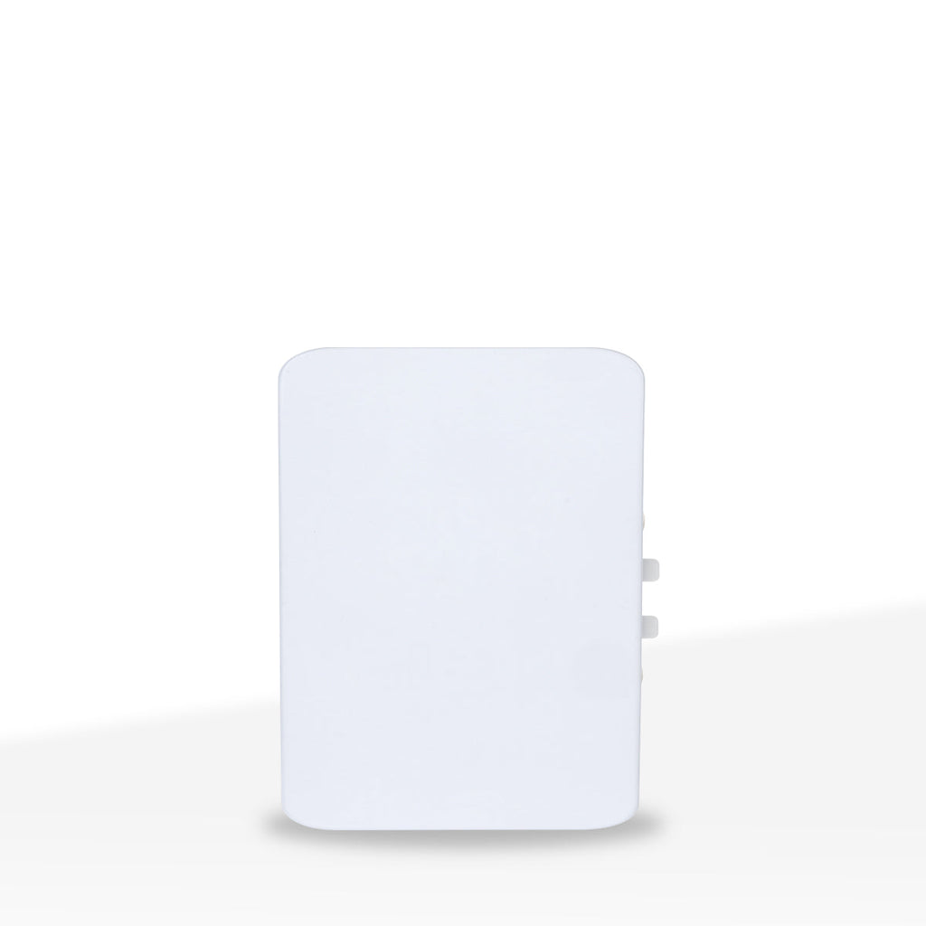 Bulk white metal tins with child-resistant lids for pharmaceutical and cosmetic packaging