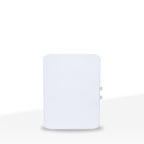 Bulk white metal tins with child-resistant lids for pharmaceutical and cosmetic packaging