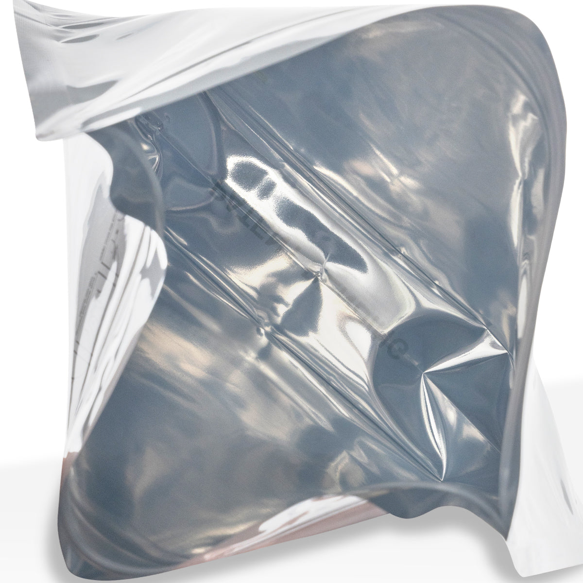 Child-Resistant | Bright Bay™ White Mylar Exit Bags | 8" x 6" - 28g - 250 Count - Biohazard Inc