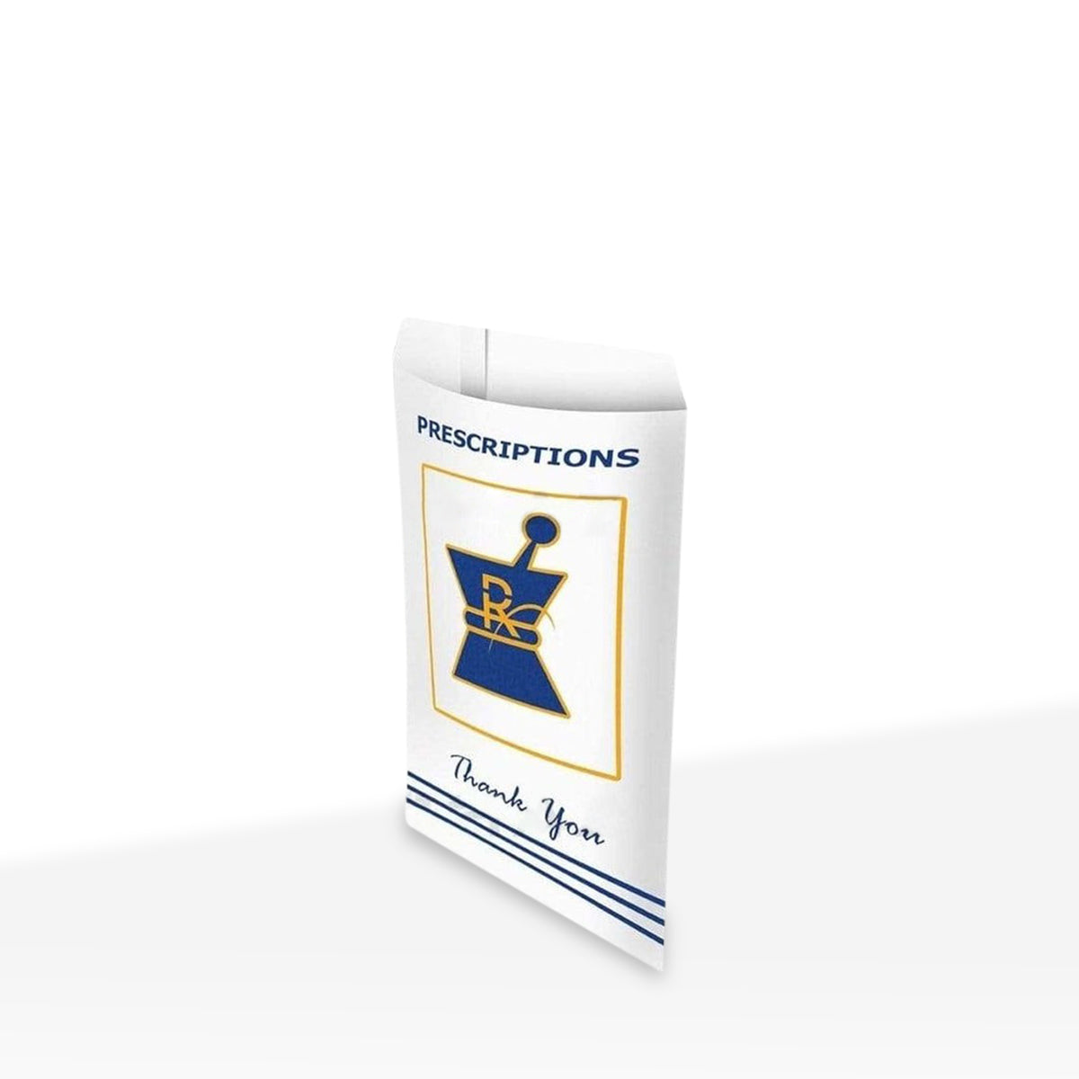 Pharmacy Prescription Exit Bags | Large 7" x 10" | Kraft - 1000 Count