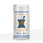 Pharmacy Prescription Exit Bags | Medium 5" x 10" | Kraft - 1000 Count