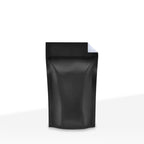 Tamper Evident | Glossy Black Vista Mylar Bags - Tear Notch | 3.65" x 5" - 3.5g - 1000 Count - Biohazard Inc