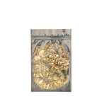 Tamper Evident | Glossy Black Vista Mylar Bags | 6" x 9" - 28g - 1000 Count - Biohazard Inc - Tear Notch - Flower