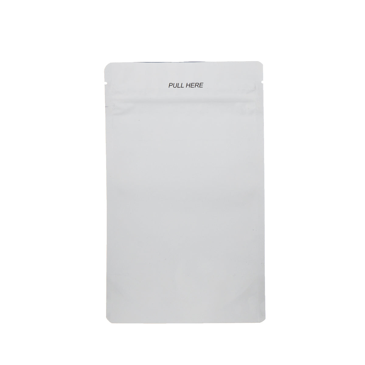 Child-Resistant | Matte White Mylar Bags - Tear Notch | 5" x 8" - 14g - 250 Count - Biohazard Inc