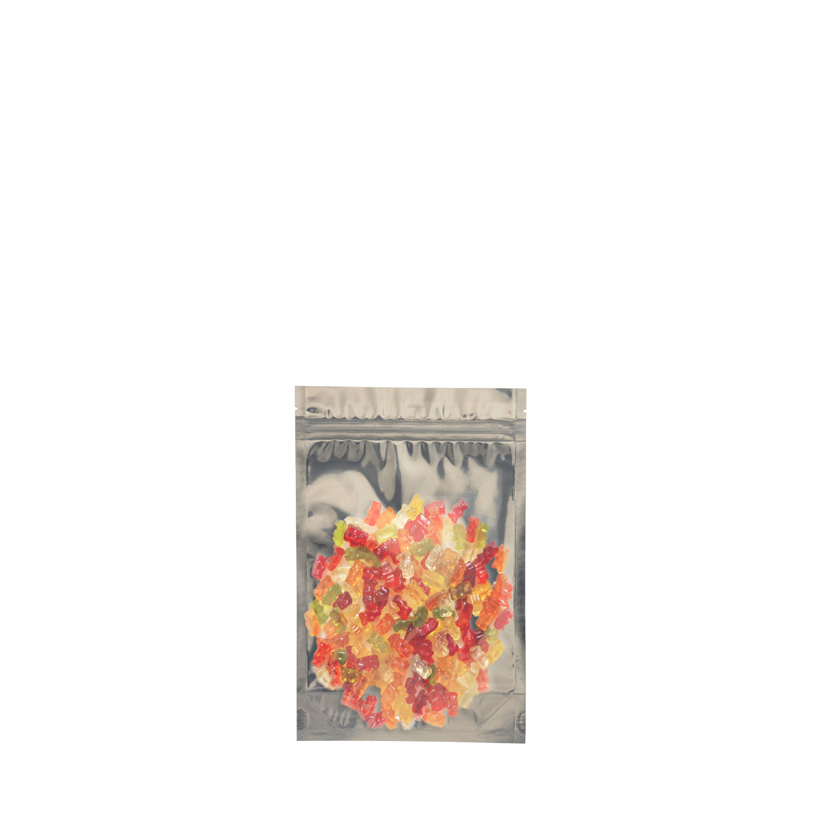 Tamper Evident | Gold Vista Mylar Bags - Tear Notch | 3" x 4" - 1g - 1000 Count - Biohazard Inc - Edibles