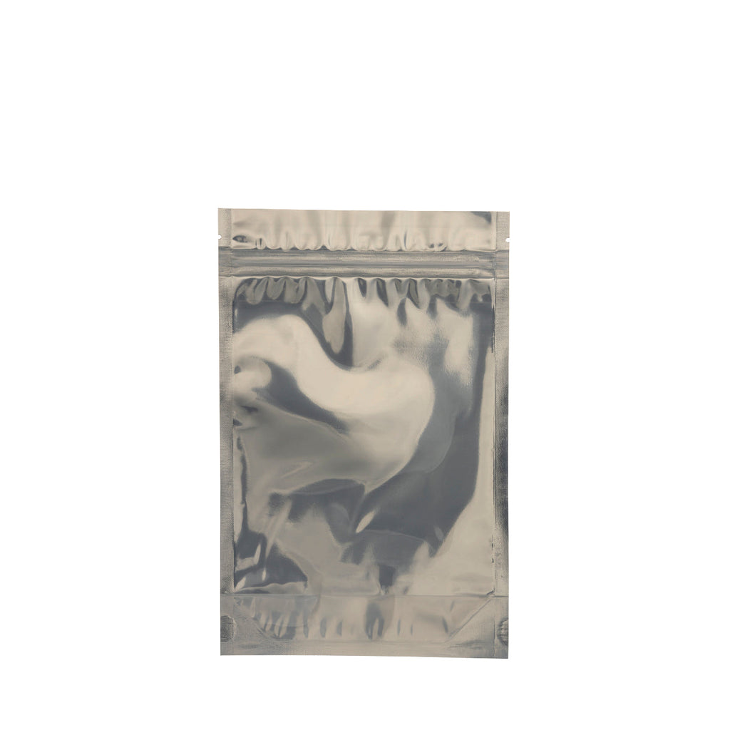 Tamper Evident | Glossy Gold Vista Mylar Bags - Tear Notch | 6" x 9" - 28g - 1000 Count - Biohazard Inc