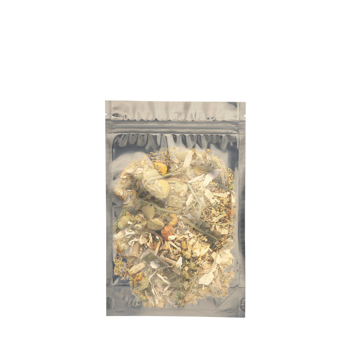 Tamper Evident | Glossy Gold Vista Mylar Bags - Tear Notch | 6" x 9" - 28g - 1000 Count - Biohazard Inc - Flower