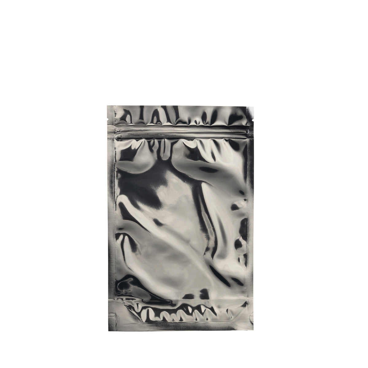 Tamper Evident | Silver Vista Mylar Bags | 6" x 9" - 28g - 1000 Count - Biohazard Inc - Tear Notch