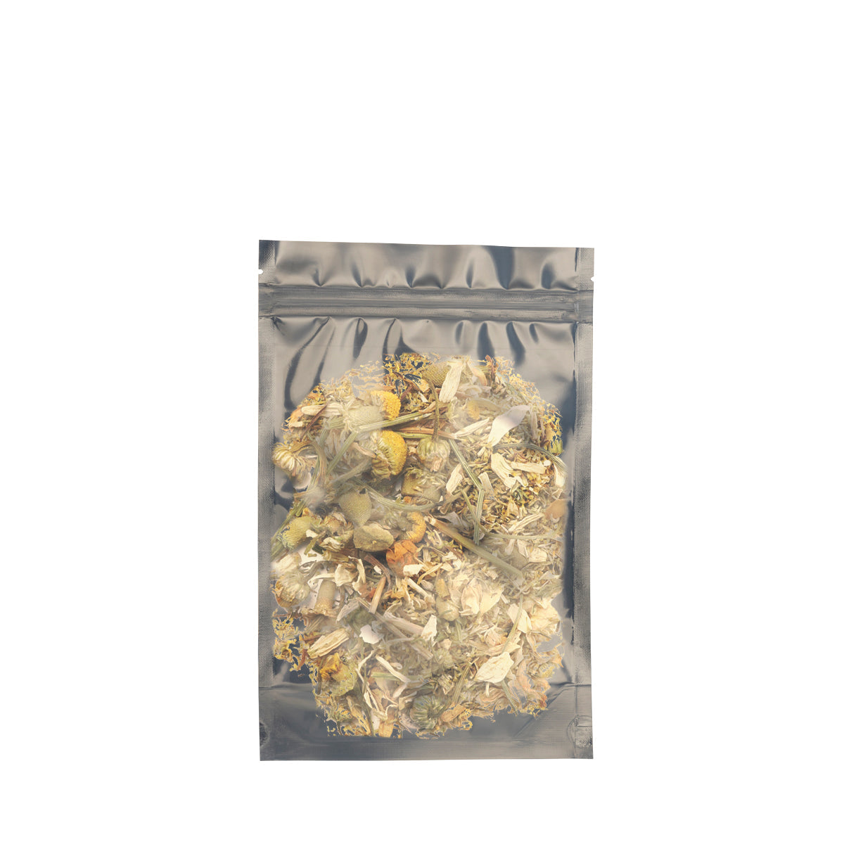 Tamper Evident | Silver Vista Mylar Bags | 6" x 9" - 28g - 1000 Count - Biohazard Inc - Tear Notch - Flower