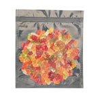 Tamper Evident | Silver Vista Mylar Bags | 14" x 16" - 1lb - 100 Count - Biohazard Inc - No Tear Notch - Edibles