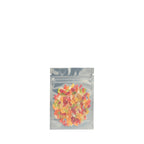 Tamper Evident | Glossy White Vista Mylar Bags | 4" x 6.5" - 7g - 1000 Count - Biohazard Inc - Tear Notch - Edibles