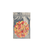 Tamper Evident | Glossy White Vista Mylar Bags | 6" x 9" - 28g - 1000 Count - Biohazard Inc - Tear Notch - Edibles
