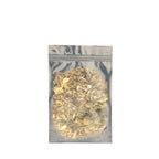 Tamper Evident | Glossy White Vista Mylar Bags | 6" x 9" - 28g - 1000 Count - Biohazard Inc - Tear Notch - Flower