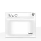 Child Resistant | Pinch N Slide White Mylar Bags | 12" x 9" - 56g - 250 Count - Biohazard Inc