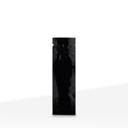 Black mylar pouch with clear front window, 2 x 6.75 inches, bulk packaging