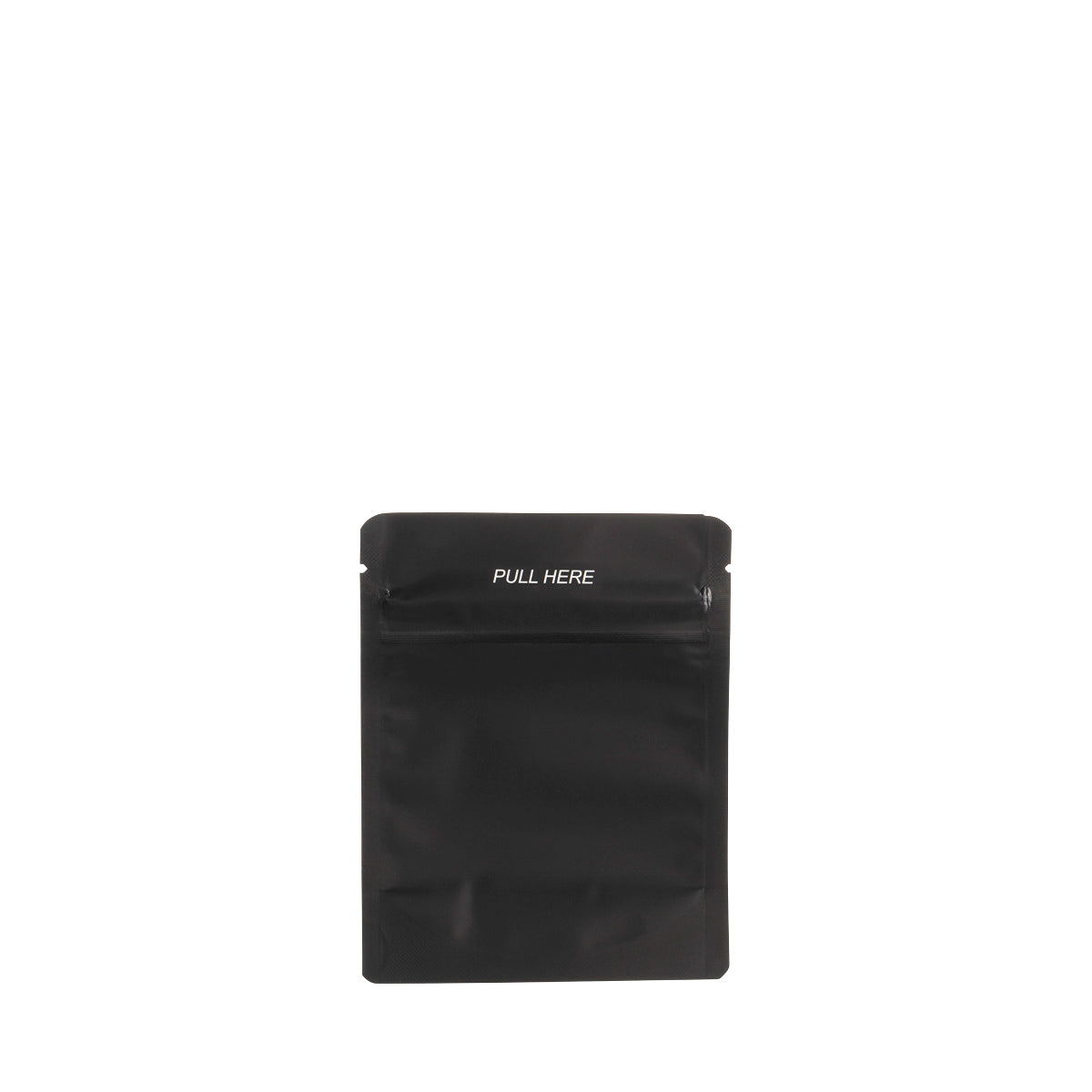 Child Resistant & Tamper Evident | Matte Black Mylar Bags | 4" x 5" - 1/8oz - 1000 Count Child Resistant Mylar Bag Biohazard Inc   
