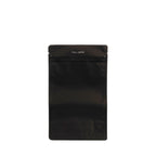 Child Resistant & Tamper Evident | Matte Black Mylar Bags | 4" x 6.5" - 14g - 1000 Count - Biohazard Inc - Tear Notch