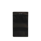 Child Resistant & Tamper Evident | Matte Black Mylar Bags | 4" x 6.5" - 14g - 1000 Count - Biohazard Inc - Tear Notch