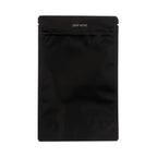 Child Resistant & Tamper Evident | Matte Black Mylar Bags | 6" x 9" - 28g - 1000 Count - Biohazard Inc - Tear Notch