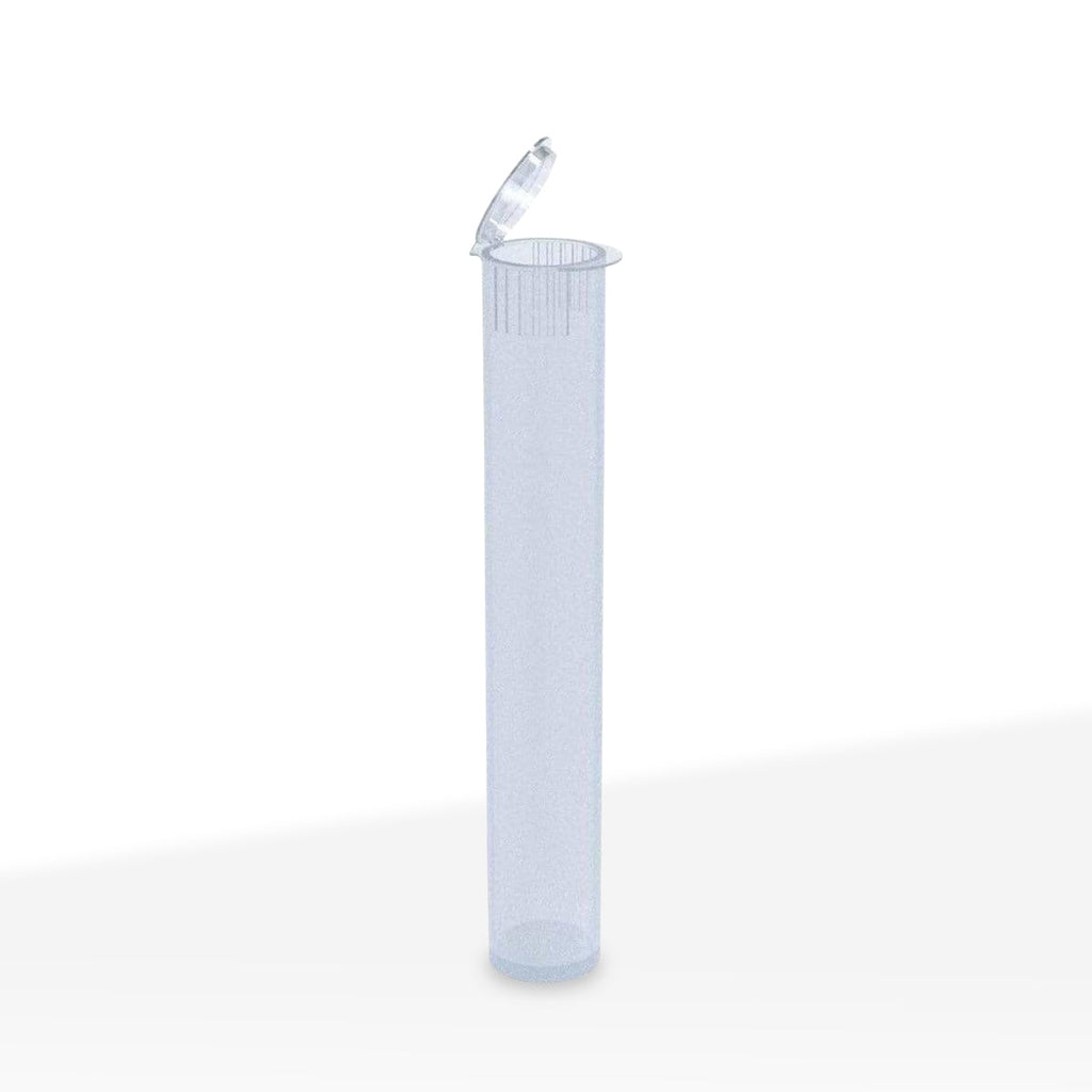 Child-Resistant | Pre-Roll Plastic Tubes | 116mm - Clear - 1000 Count